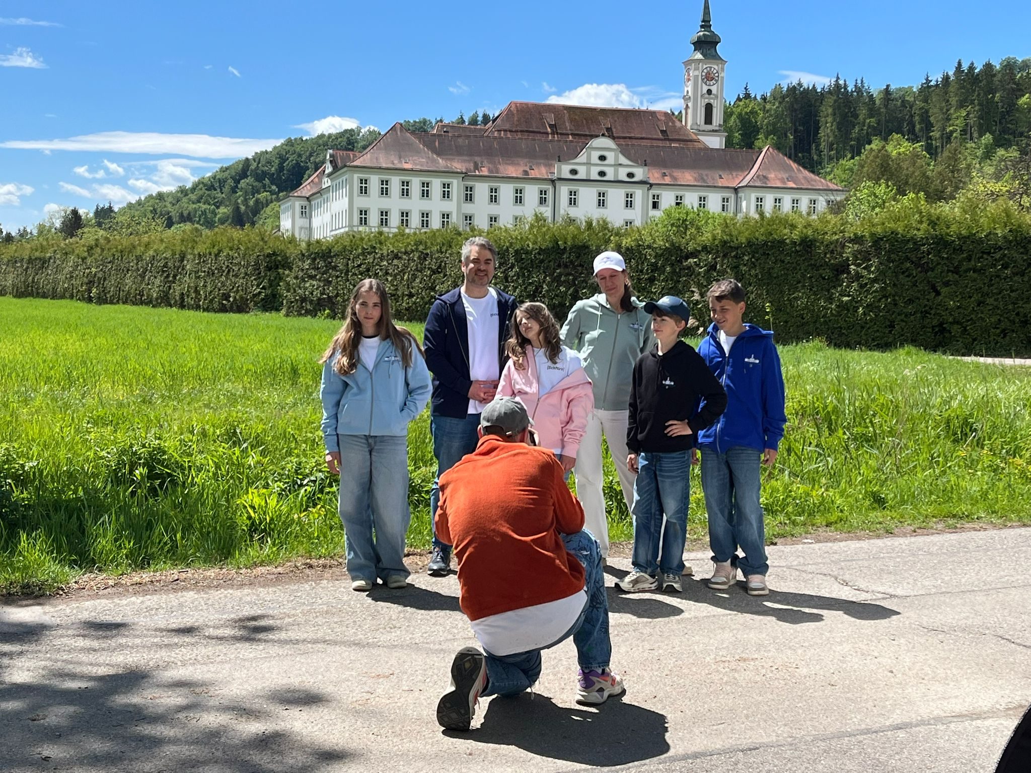Mehr über den Artikel erfahren Fotoshooting auf dem Klostergelände